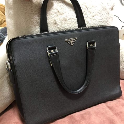 prada laptop briefcase